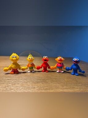 Sesame Street - Mini Figures - Vintage 1994